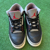 Jordan Black Cement 3s Size 8.5