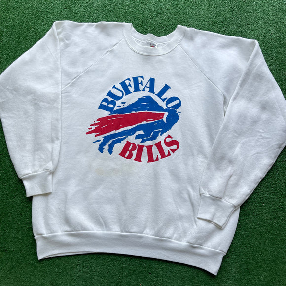Vintage Buffalo Bills 1991 Roster Crewneck Size XL