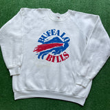 Vintage Buffalo Bills 1991 Roster Crewneck Size XL