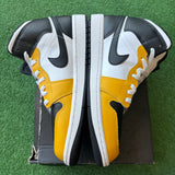 Jordan Yellow Ochre Mid 1s Size 9