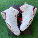 Jordan Maroon 6s Size 9.5