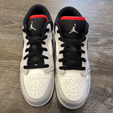 Jordan Neutral Grey Infrared Low 1s Size 6Y