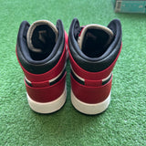 Jordan Chicago Black Toe Mid 1s Size 5.5Y
