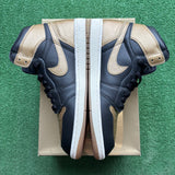 Jordan Black Metallic Gold 1s Size 13