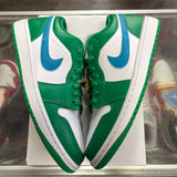 Jordan Lucky Green Aquatone Low 1s Size 9W/7.5M