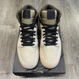 Jordan Khaki Baroque Brown Mid 1s Size 10
