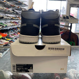 Jordan Particle Grey Mid 1s Size 10.5W / 9M