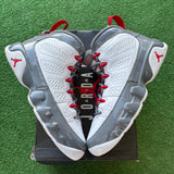 Jordan Fire Red 9s Size 6Y