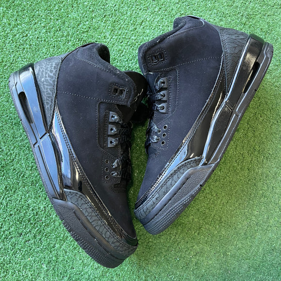Jordan Black Cat 3s Size 6.5Y
