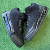 Jordan Black Cat 3s Size 6.5Y