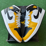 Jordan Yellow Ochre Mid 1s Size 12