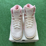 Jordan Soft Pink 2s Size 8W/6.5M