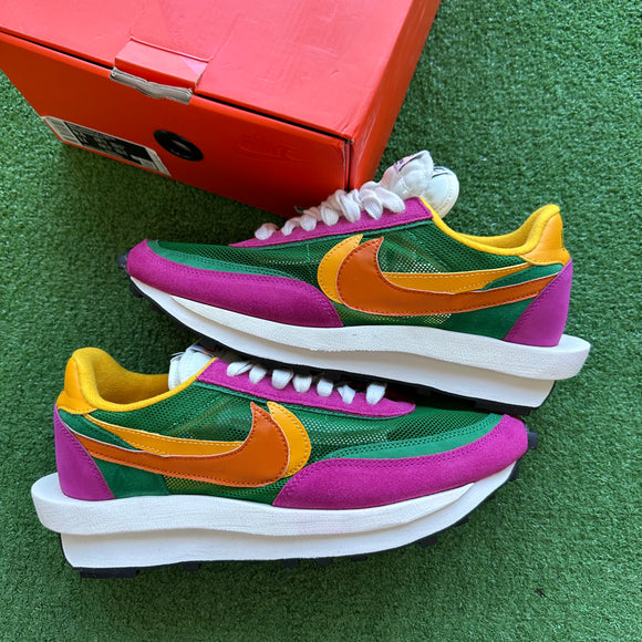 Nike Pine Green Sacai LD Waffle Size 9.5