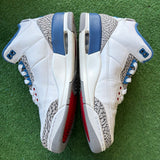 Jordan True Blue 3s Size 9