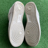 Nike White Air Force 1s Size 10