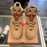 Jordan Travis Scott British Khaki 6s Size 12.5