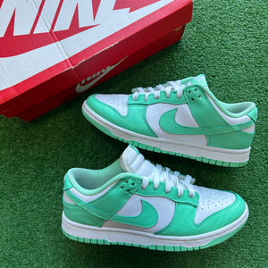 Nike Green Glow Low Dunk Size 8.5W/7M