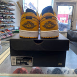 Jordan Yellow Ochre Low 1s Size 10