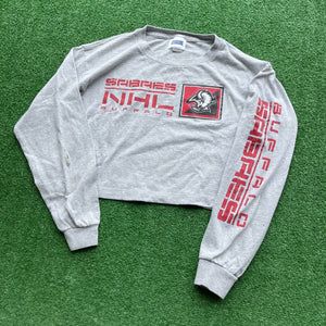 Vintage Sabres Crop Top Size L