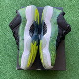 Jordan Green Snake Skin Low 11s Size 9.5