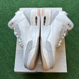 Jordan Craft Ivory 3s Size 8