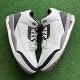 Jordan Cement Grey 3s Size 10.5