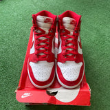 Nike Championship Red High Dunks Size 8.5