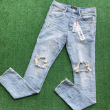 Purple Jeans Size 32W