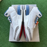 Jordan True Blue 3s Size 10.5