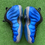 Nike Royal Foamposite Ones Size 8 (missing insoles)