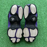 Jordan Court Purple 13s Size 5.5Y