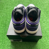 Jordan Court Purple Low 1s Size 7