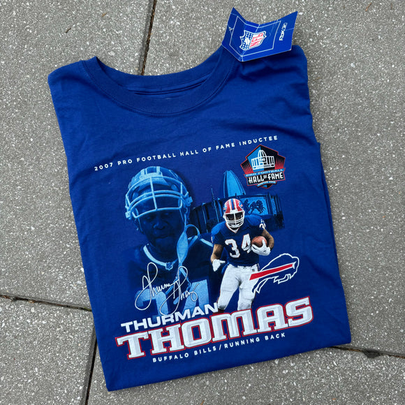 Buffalo Bills Thurman Thomas HOF Tee Size XL