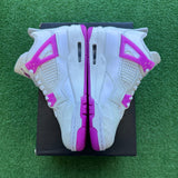 Jordan Hyper Violet 4s Size 5.5Y