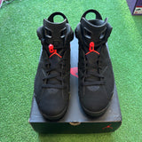 Jordan Black Infrared 6s Size 10