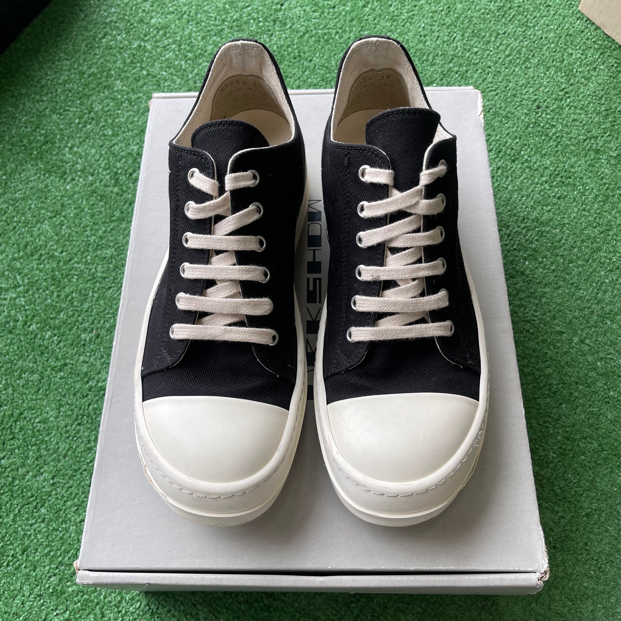Rick Owens Black Pentagram DRKSHDW Luxor Low Size 8 – My Cuzin Vintage