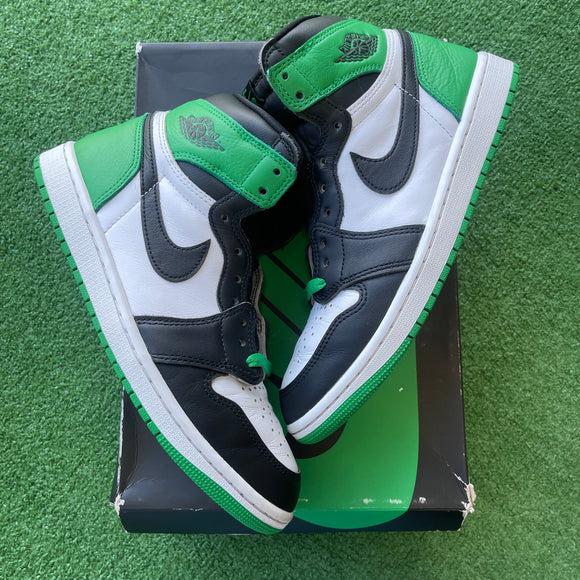 Jordan Lucky Green 1s Size 8.5