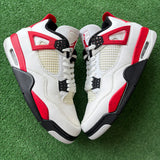 Jordan Red Cement 4s Size 10.5