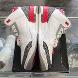 Jordan Fire Red 3s Size 11.5