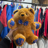 Vintage Buffalo Bills Teddy Bear Football