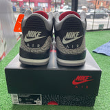 Jordan Black Cement 3s Size 9