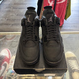Jordan Black Cat 4s Size 8.5