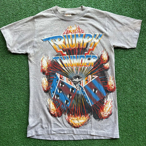 Vintage Triumph World Tour Tee Size XS