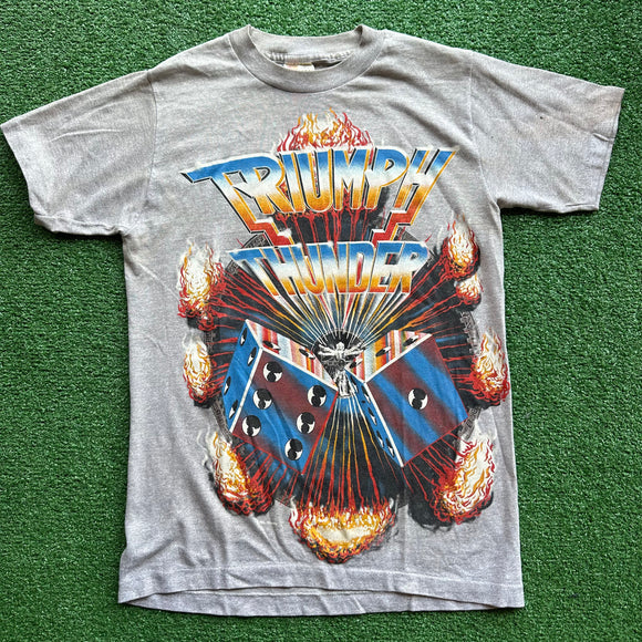 Vintage Triumph World Tour Tee Size XS