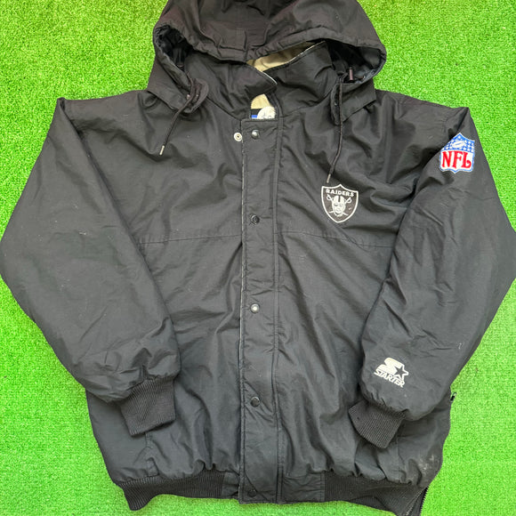 Vintage Oakland Raiders Starter Jacket Size M
