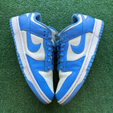 Nike University Blue Low Dunks Size 9.5