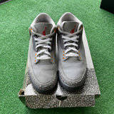 Jordan Cool Grey 3s Size 10.5