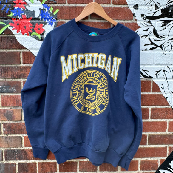 Vintage The University Of Michigan Crewneck Size M