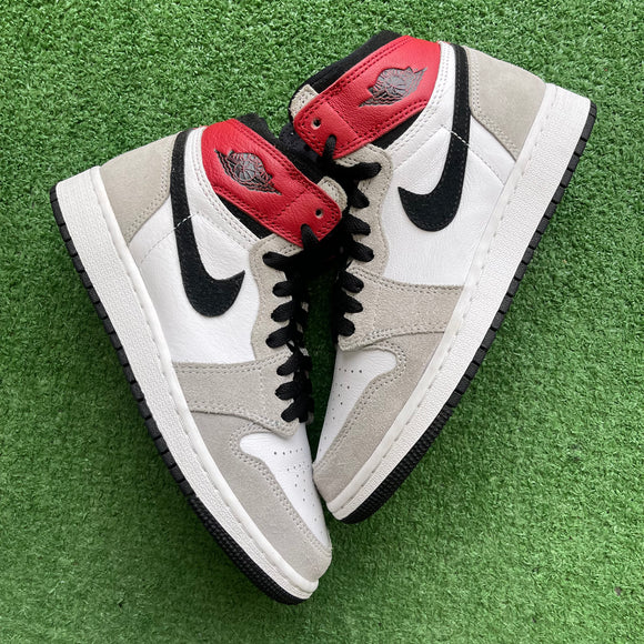 Jordan Light Smoke Grey Size 4Y