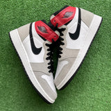 Jordan Light Smoke Grey Size 4Y